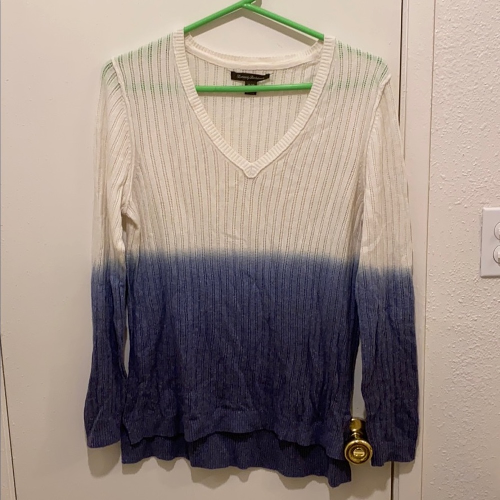 Ombré light sweater